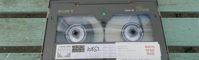 D1 Broadcast video tapes converted to digital format Oxfordshire UK